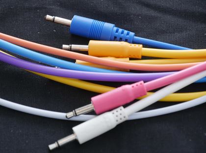 various-#1 20 eurorack patch leads plus